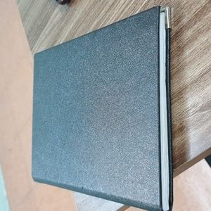 High-quality leather-covered notebook